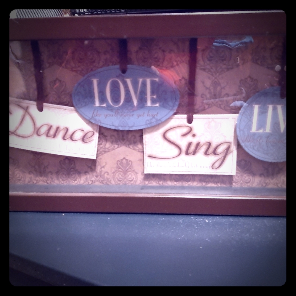 Home decor shadow box